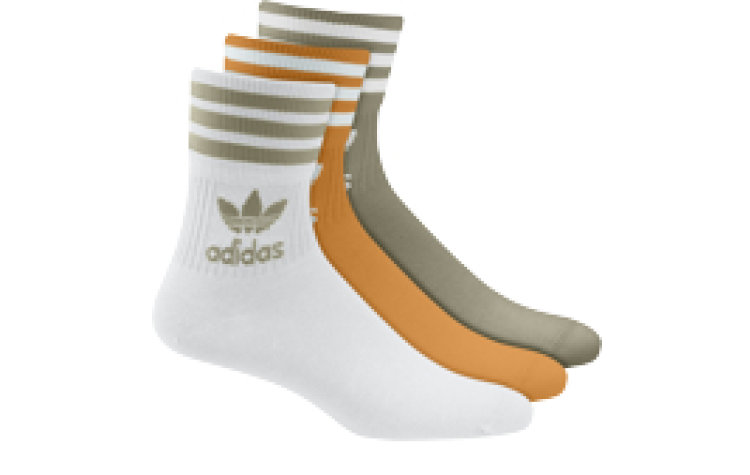 ADIDAS Mid Cut Crew Socks ponožky (H62014)